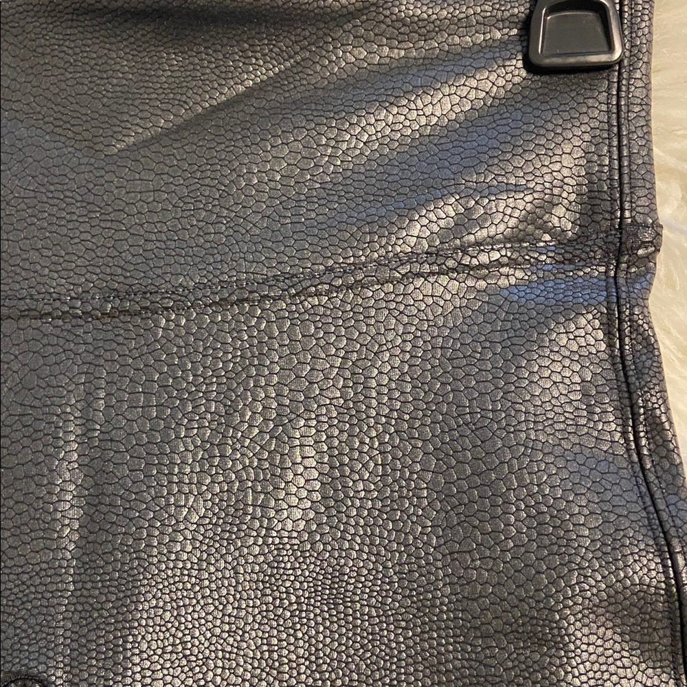 SPANX Black Leggings inseam 27” waist 24” elastic BNWOT see all photos - Picture 3 of 8